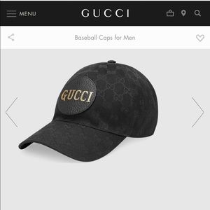 Gucci Men’s Baseball Cap - Large - New With Tags